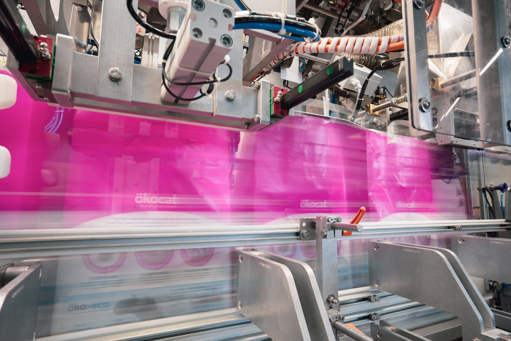 MF TECNO packaging line in production